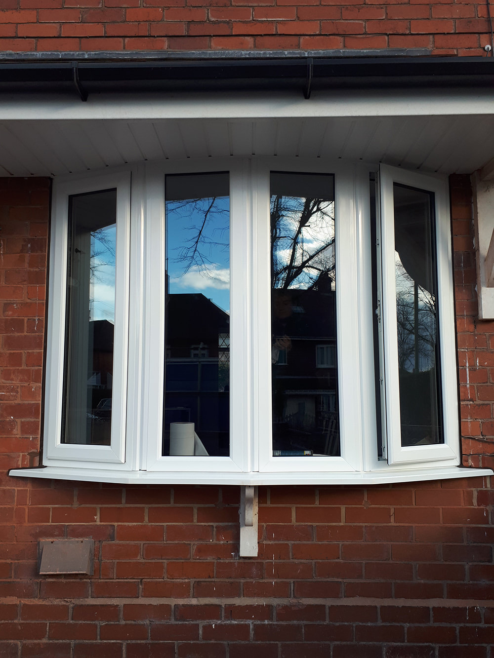 Bay Window Installation to Replace the Wooden Bay Window in Tunstall ST6