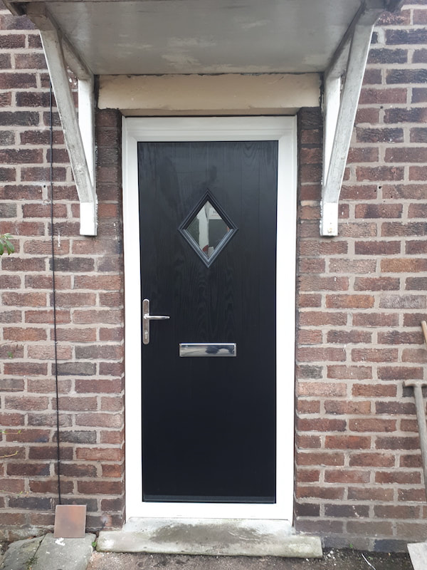 New composite door installed in Cheshire.