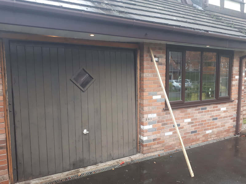 New Garage Door Fitted In Cheshire.